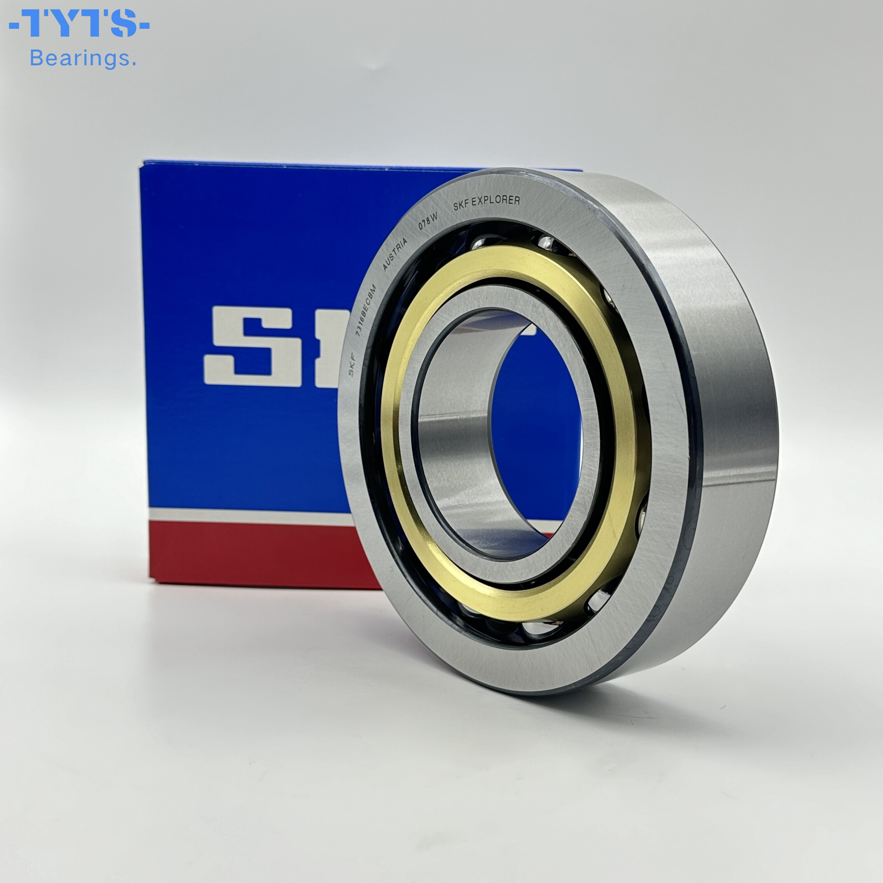 Rodamiento de bolas de contacto angular de una hilera SKF Original High Qquality 7316BECBM