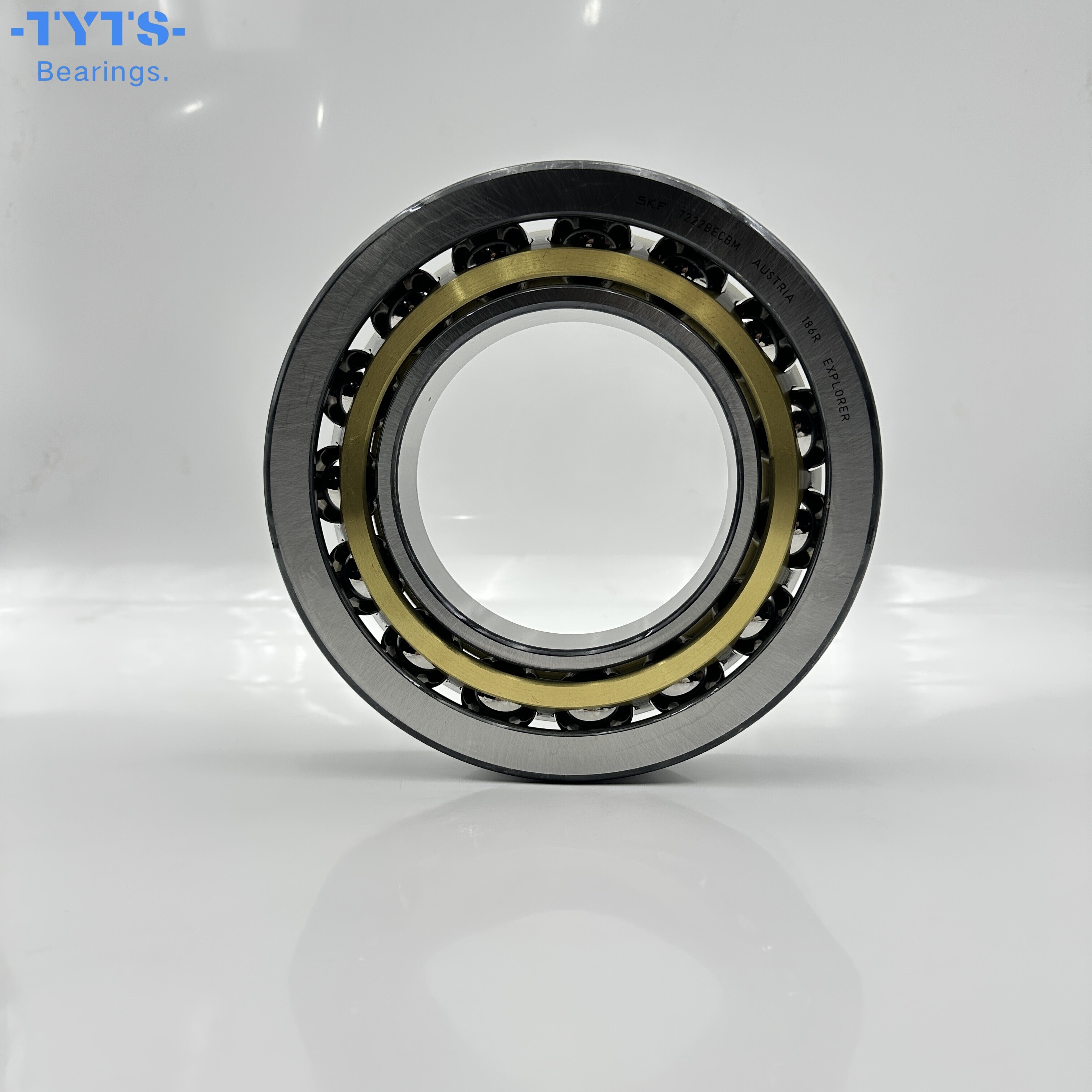 Rodamiento de bolas de contacto angular de una hilera SKF Original High Qquality 7222BECBM