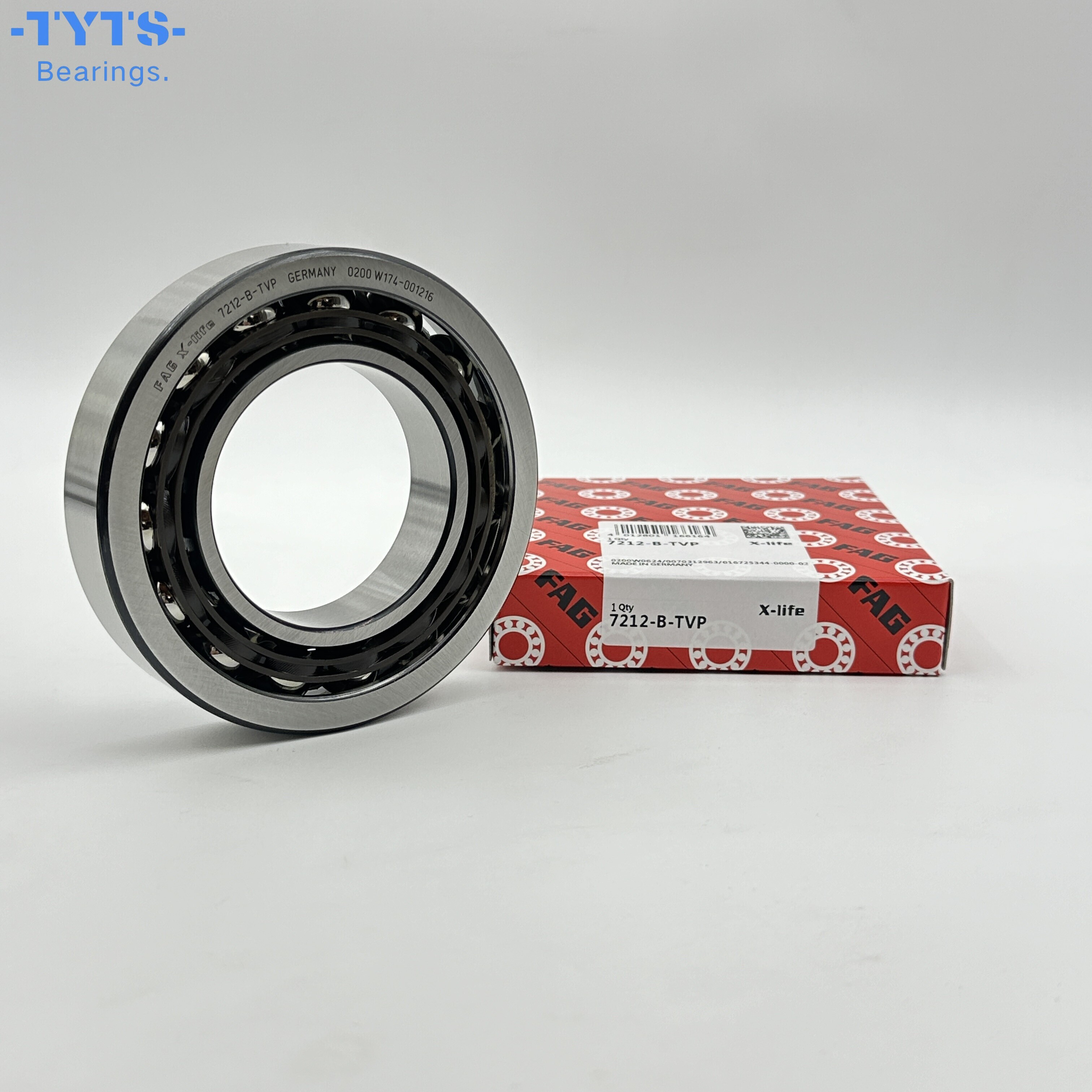 Rodamiento a bolas de contacto angular de una hilera FAG Original High Qquality 7212-B-TVP