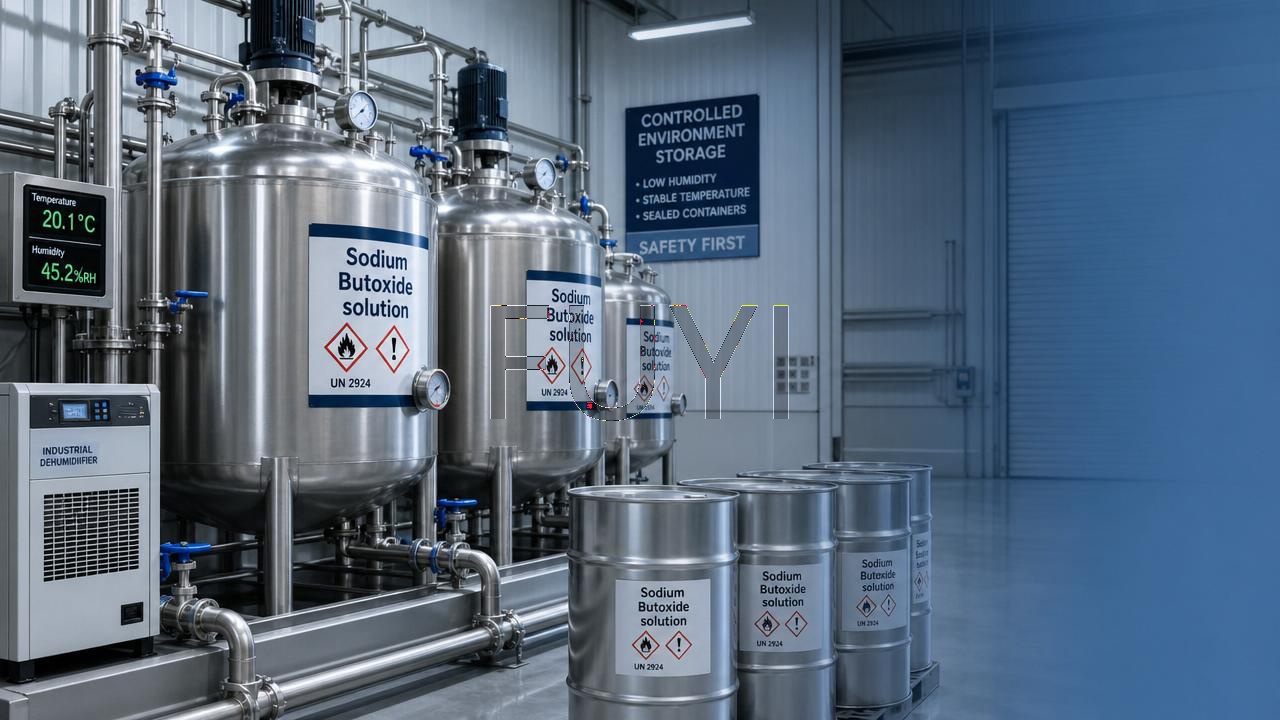 What Affects the Shelf Life of Sodium Butoxide Solution in Industrial Storage?