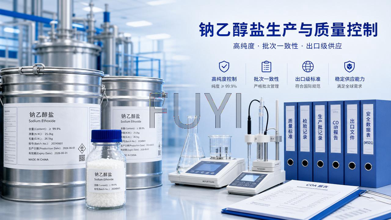 How to Compare a Sodium Ethoxide Supplier for Pharma and Fine Chemical Production