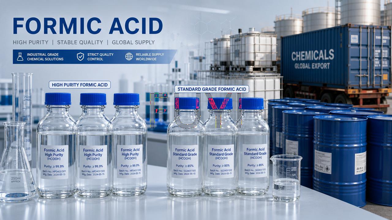 Formic Acid High Purity vs Standard Grade: What Is the Real Difference?