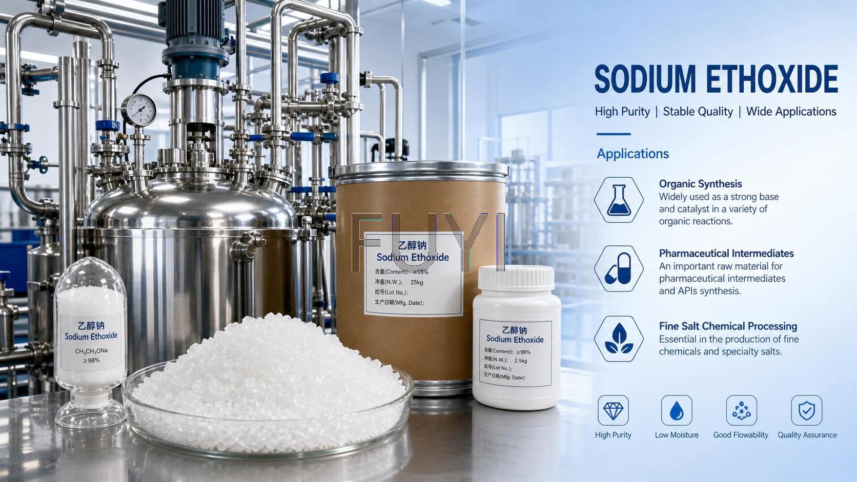 What Is Sodium Ethoxide Used For in Organic Synthesis and Industrial Processing? What Is Sodium Ethoxide Used For in Organic Synthesis and Industrial Processing?