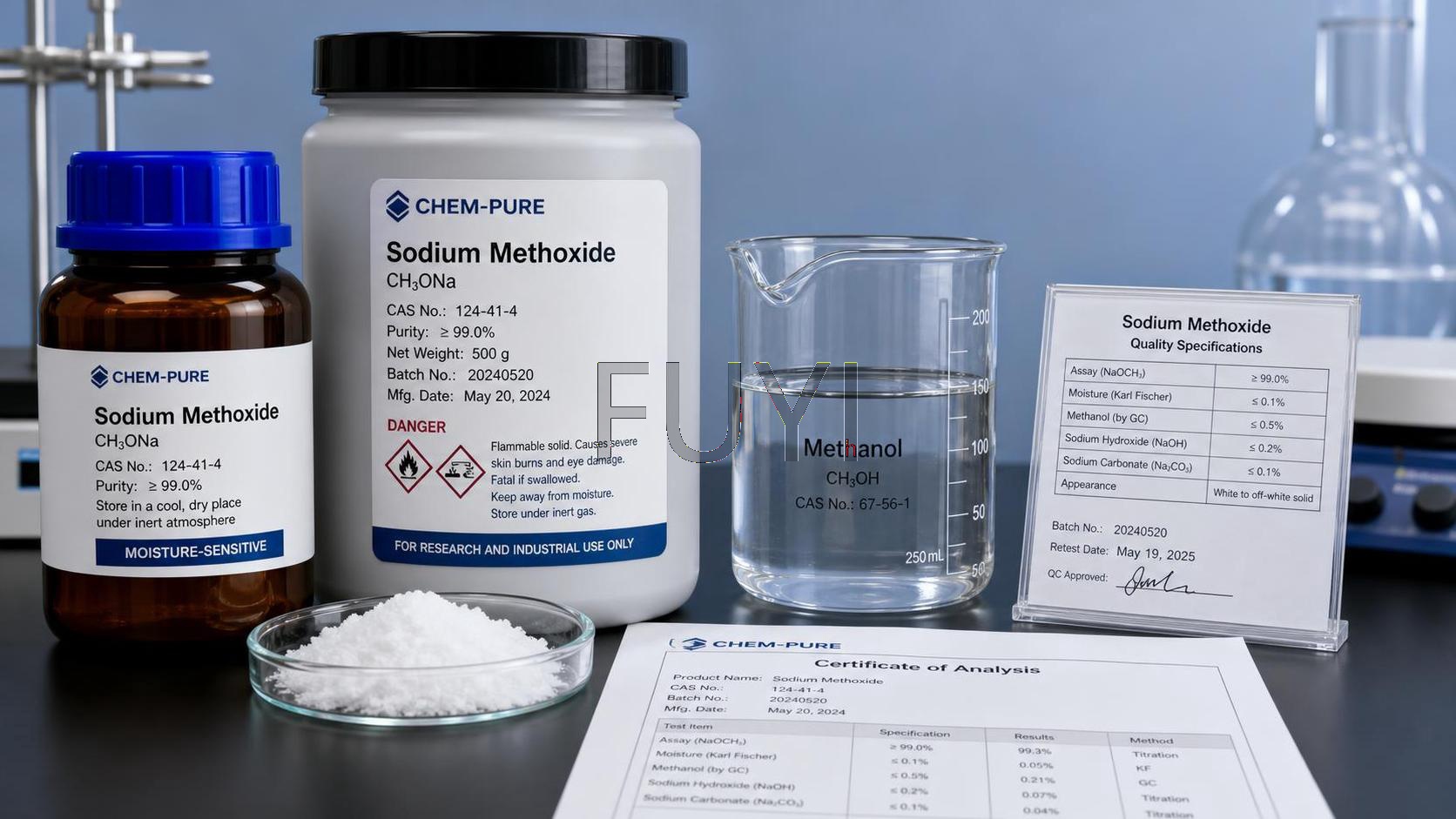 Choosing Sodium Methoxide for Laboratory Use: Purity, Packaging, and Safety