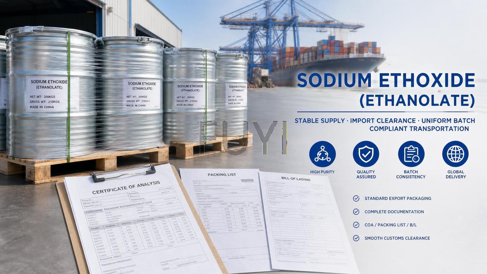 Importing Sodium Ethoxide in Pakistan: Supply Risks, Duties, and Sourcing Tips