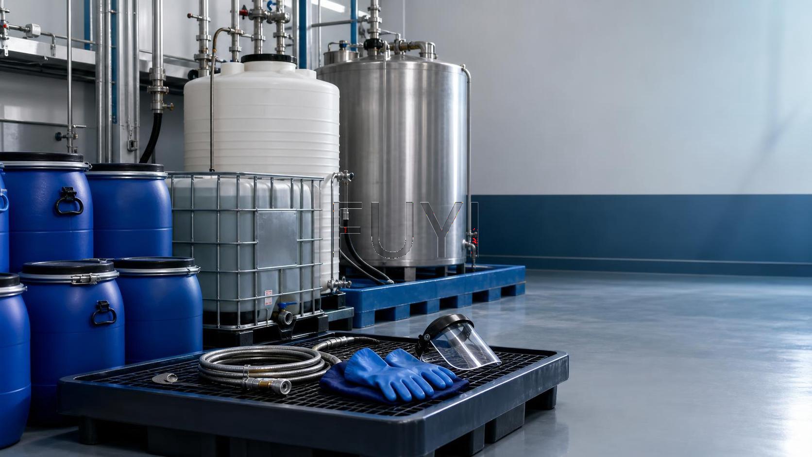 Chemical Handling Best Practices for Reactive Alkoxides and Acid Solutions