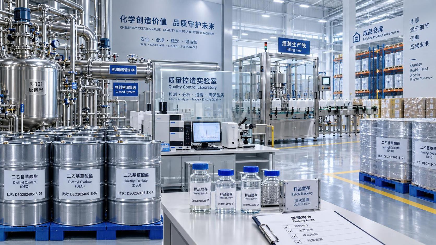 How to Audit a Diethyl Oxalate Factory Before Approving a Long-Term Contract How to Audit a Diethyl Oxalate Factory Before Approving a Long-Term Contract