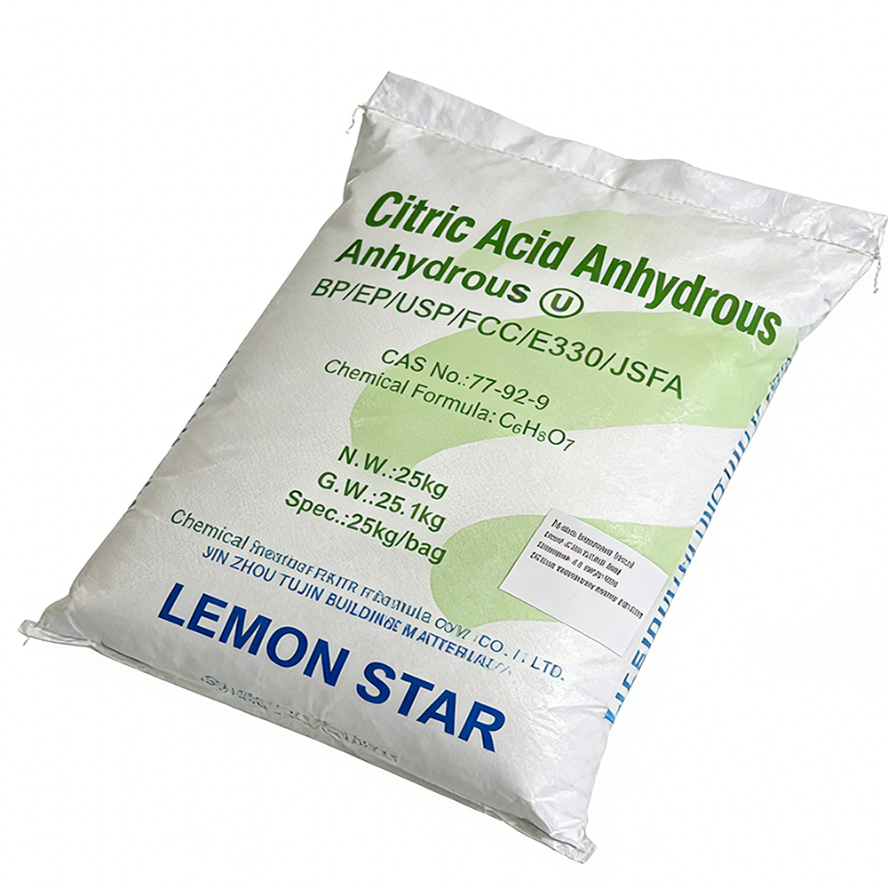 Citric Acid Bulk Supply Global Export Food Grade Industrial Grade Available