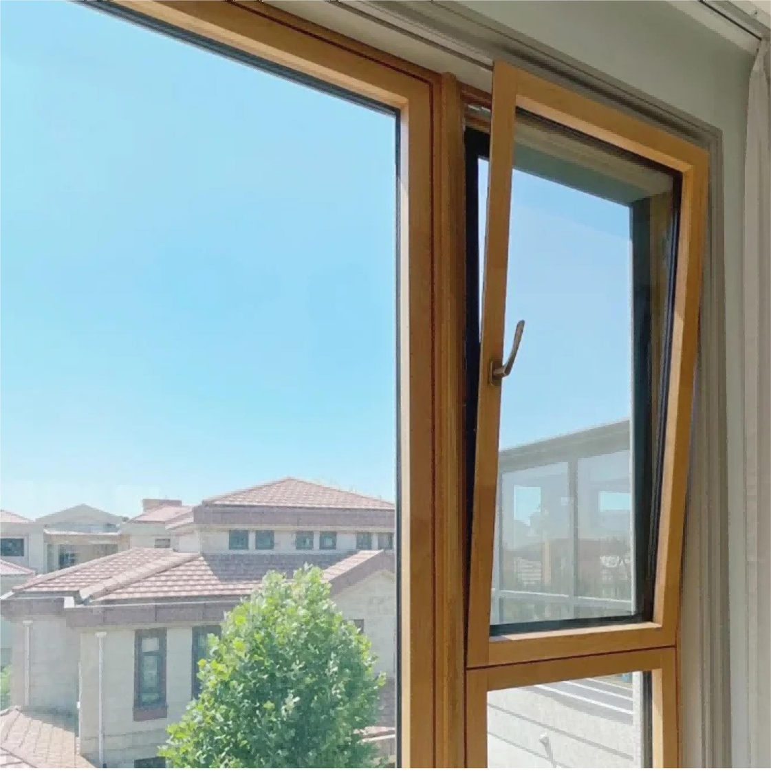 T70 5-Chambers uPVC Tilt and Turn Window