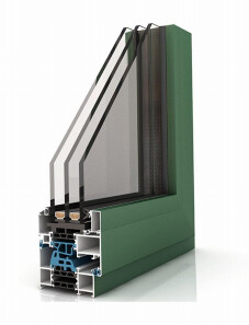 TC80 Energy Efficient Thermal Break Aluminum Casement/Awning Window
