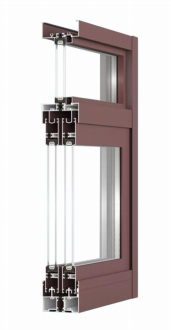 X85 Classic Double-Track Aluminum Sliding Window