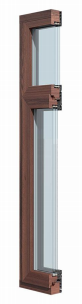 HA87 Aluminum Clad Wood Tilt and Turn Door and Window