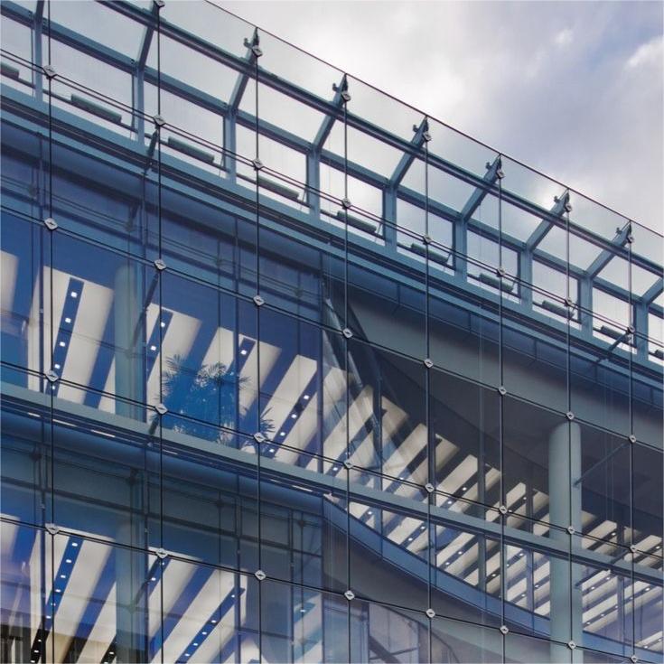 High-Strength Exposed Framing Glass Curtain Wall High-Strength Exposed Framing Glass Curtain Wall