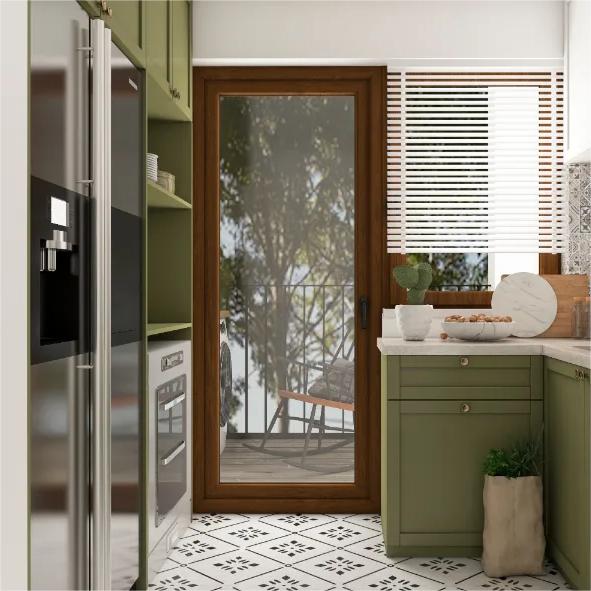 G72 High Performance 6-chambers uPVC/Vinyl Casement Door