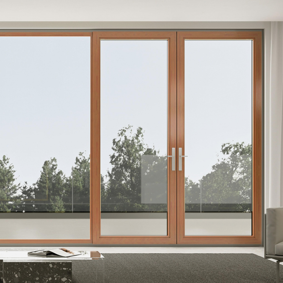 85 Series Aluminum Wood Casement Doors 85 Series Aluminum Wood Casement Doors