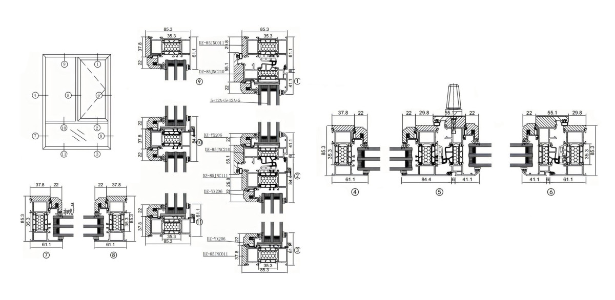 85-Series-Aluminum-Wood-Tilt-and-Turn-Windows