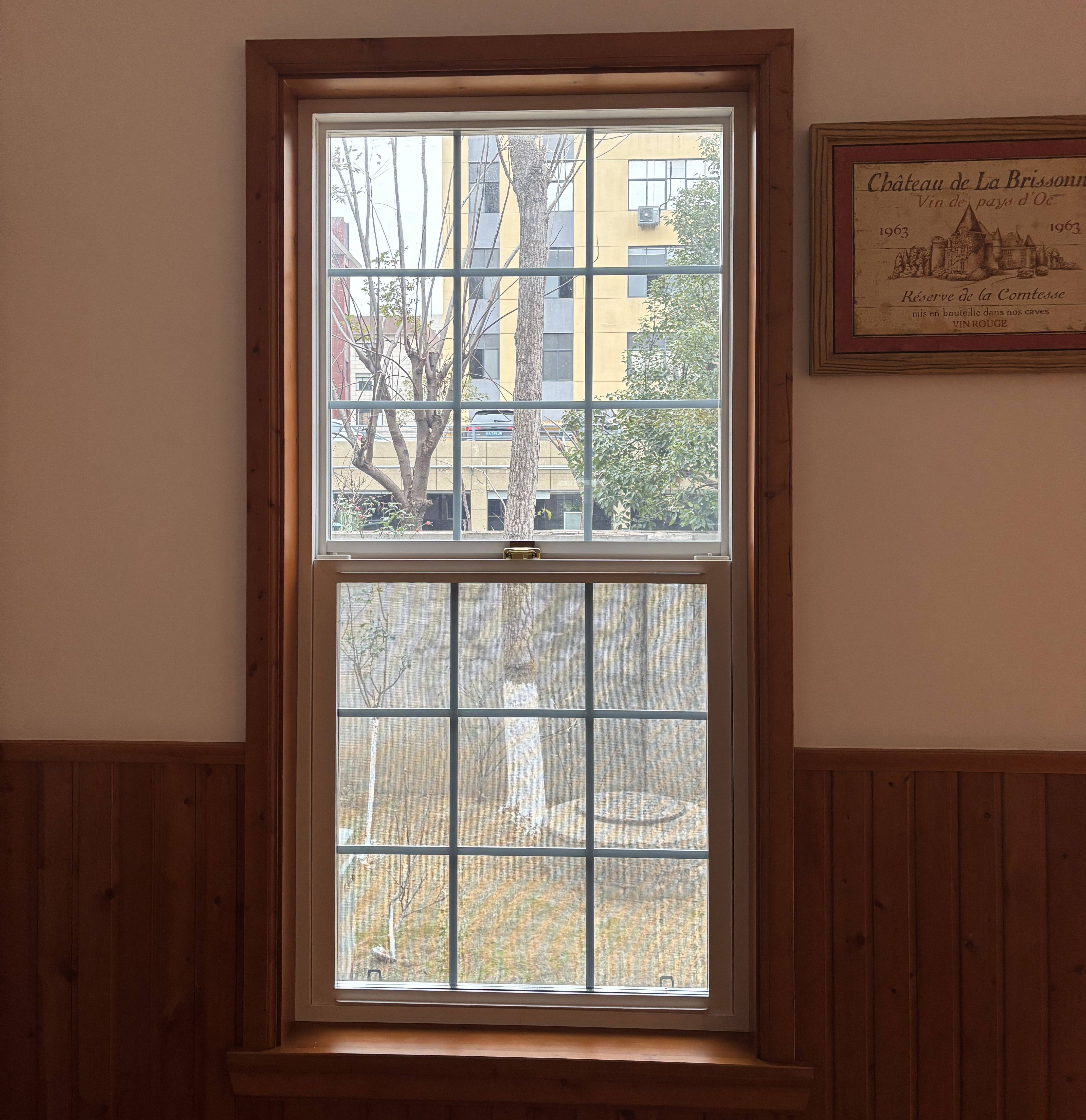 138 Series Ultra-Insulated uPVC / Vinyl Flanged Single Hung Windows