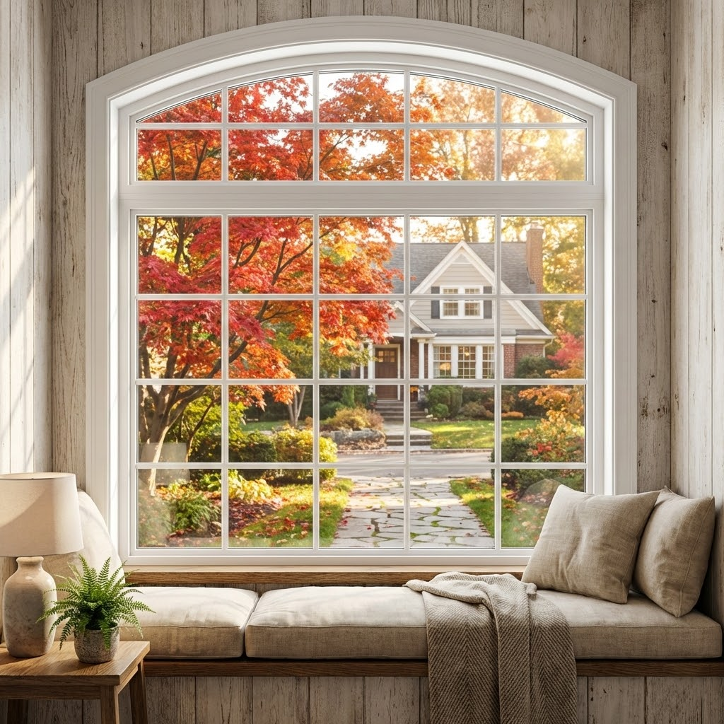 105 UPVC/Vinyl Grill Design Fixed Windows 