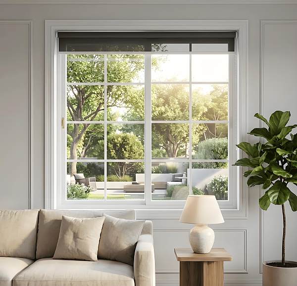 138 Series Ultra-Insulated uPVC / Vinyl Sliding Windows with Nailing Flange