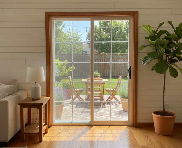 138 Series Ultra-Insulated Flanged uPVC / Vinyl Sliding Doors