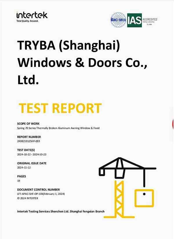 intertek test report
