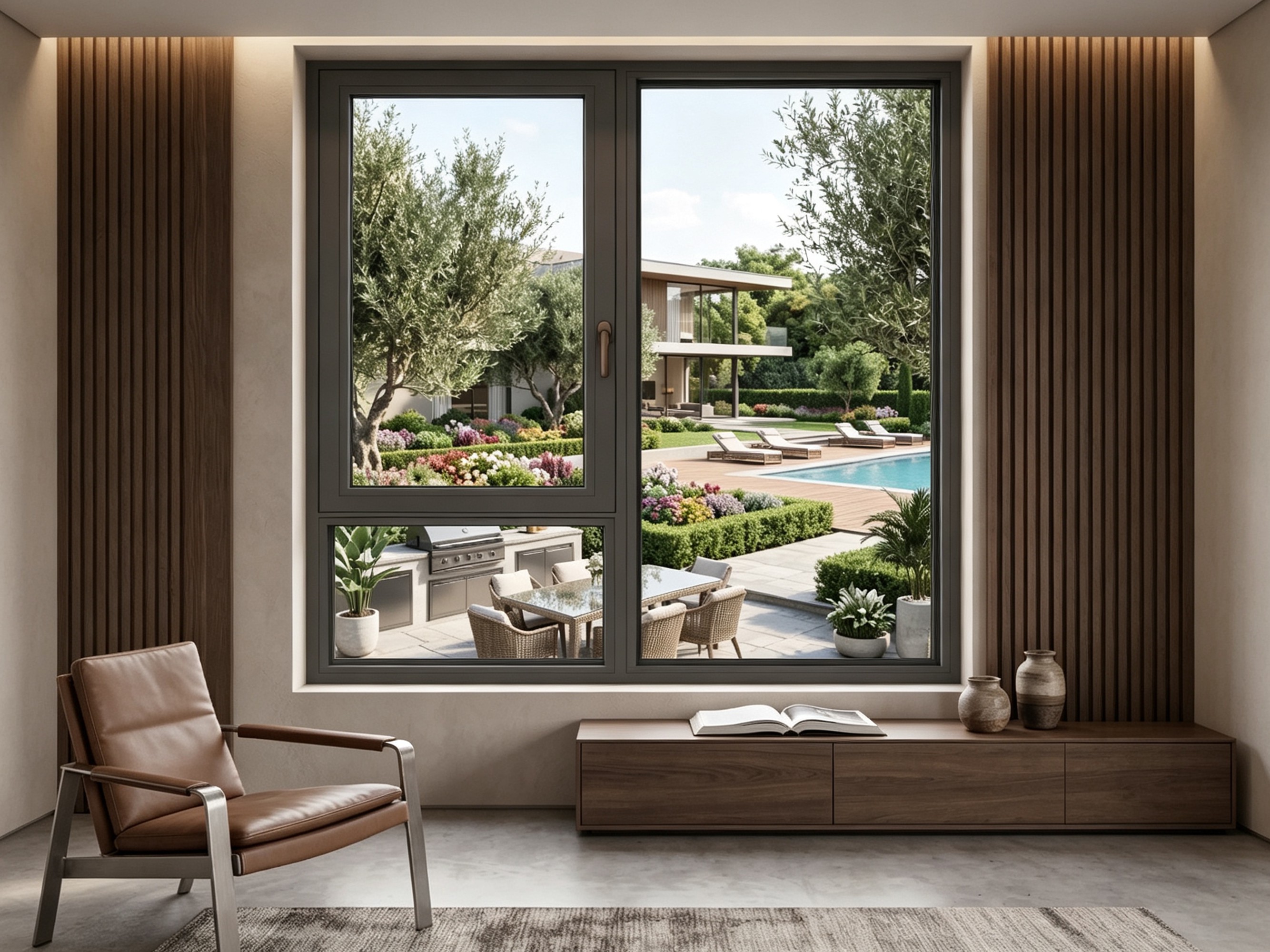 GR65 Extreme Narrow Framed Fiberglass Reinforced Polyurethane (FRPU) Casement Windows GR65 Extreme Narrow Framed Fiberglass Reinforced Polyurethane (FRPU) Casement Windows