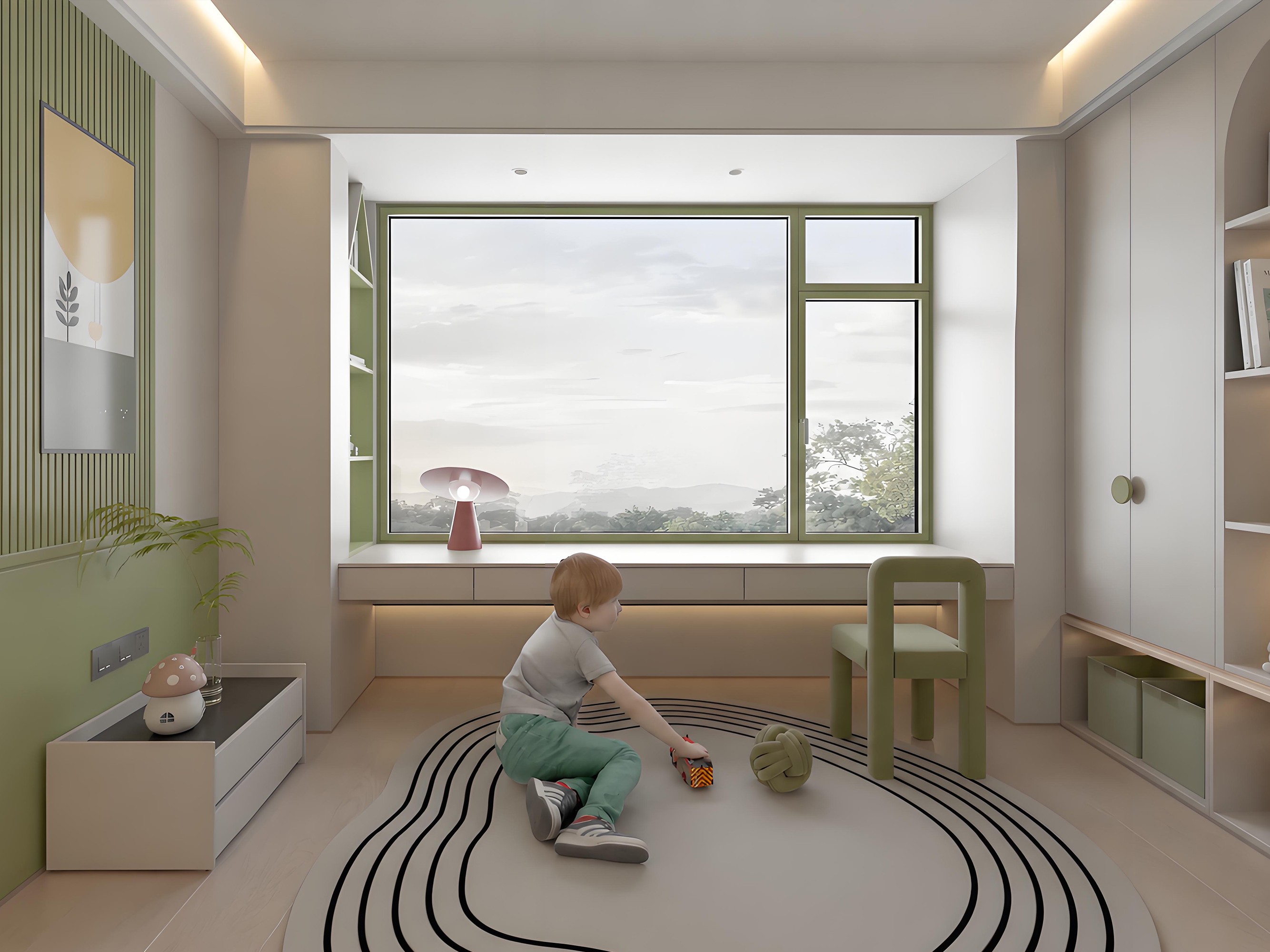 QW80 Slim Design Tilt and Turn Window with Screen
