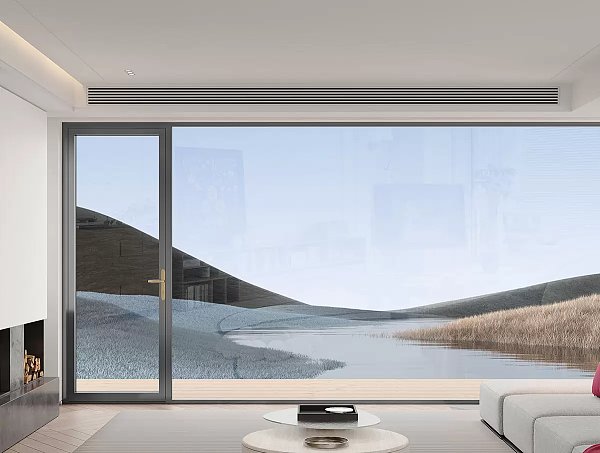 GR60 Low Power Consumption Fiberglass Reinforced Polyurethane (FRPU) Casement Door