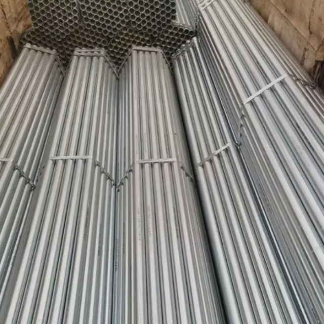 ST37-2 Galvanized Steel Round Pipe