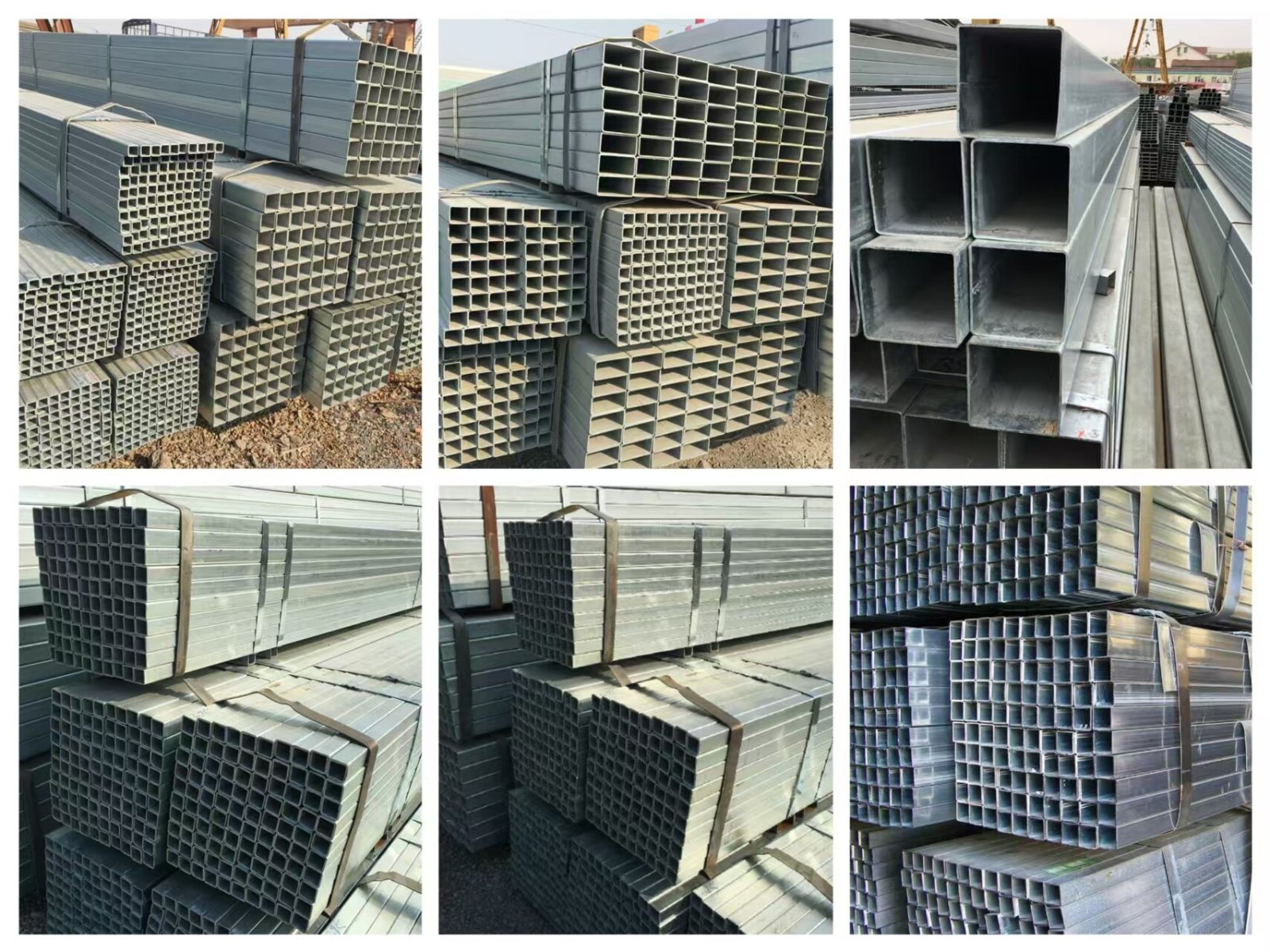 镀锌方管拼图