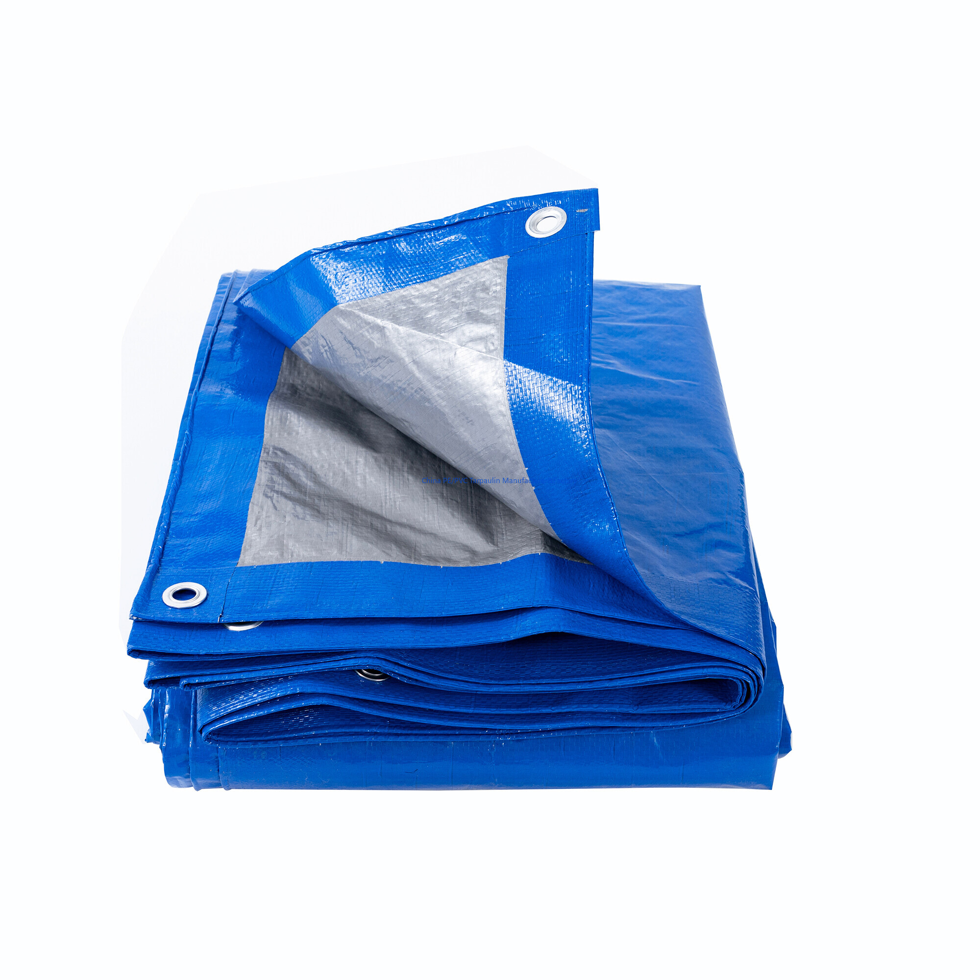 Blue and Sliver PE Tarp Sheet