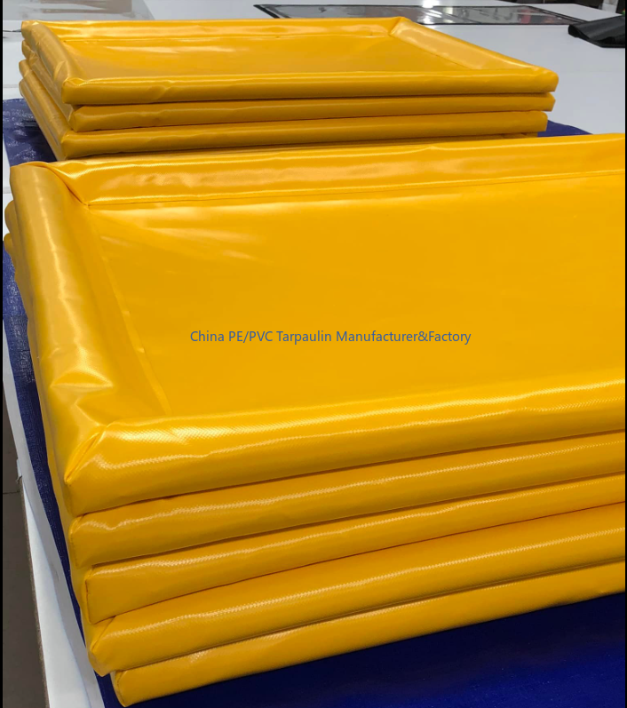 yellow pvc tarpaulin sheet