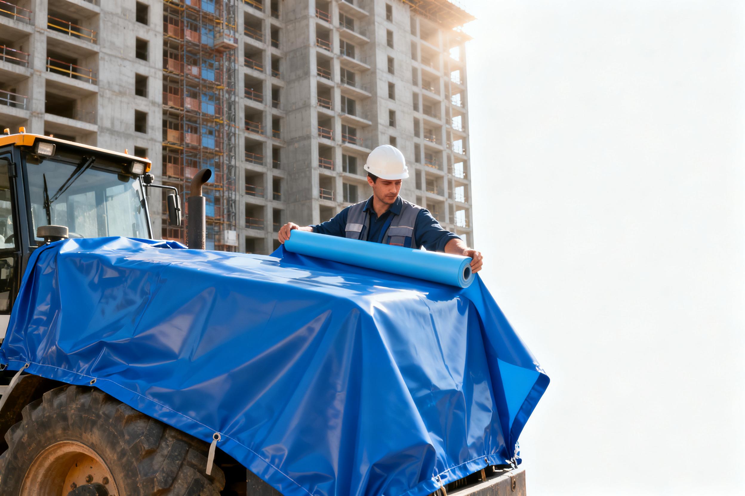 Top 5 Benefits of Using PVC Tarpaulin in Construction Projects