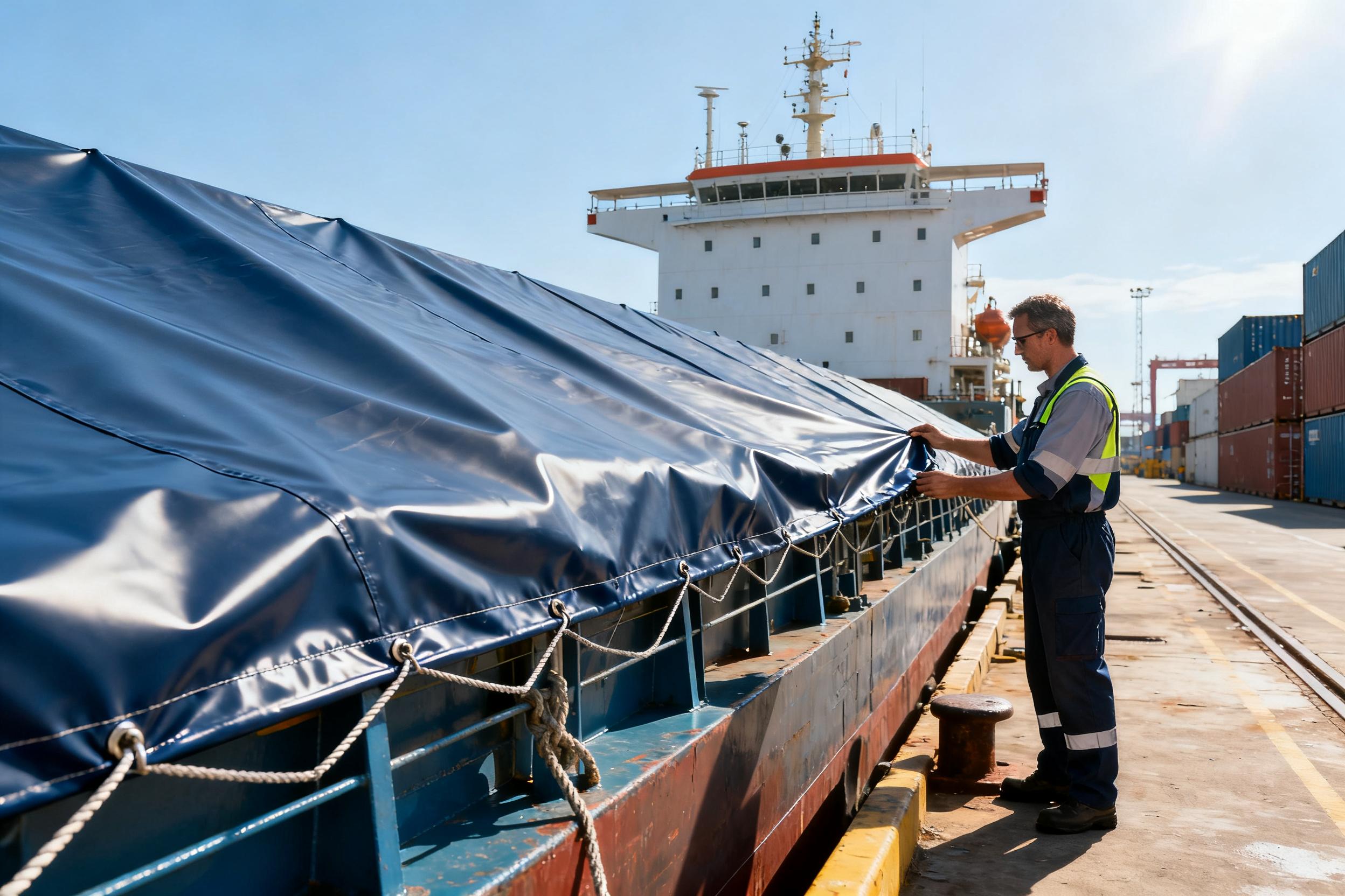 Why PVC Tarpaulin is the Preferred Choice for Marine Applications
