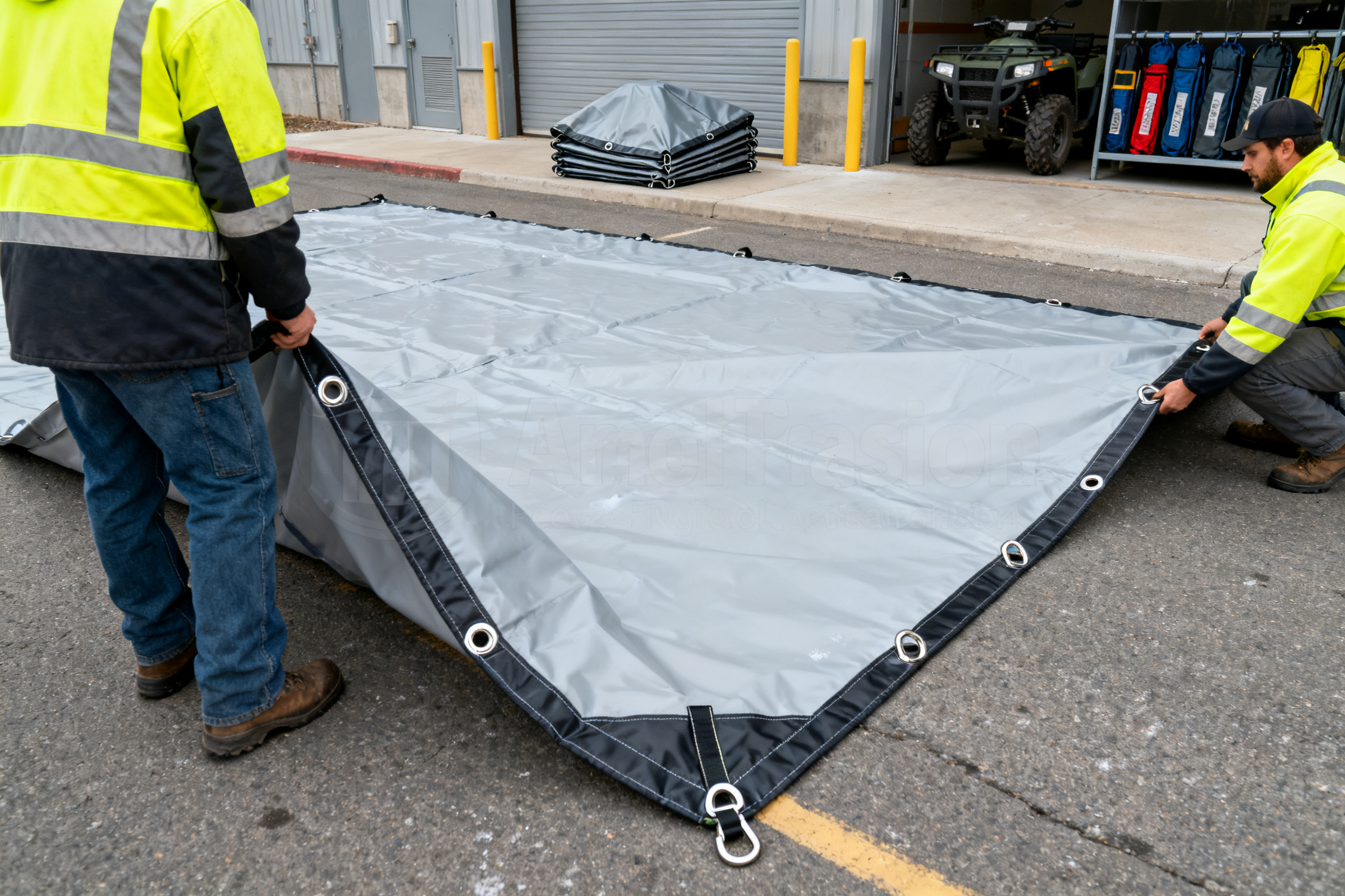 Case study: municipality saves 30% on winter operations using reinforced snow tarp systems 2025