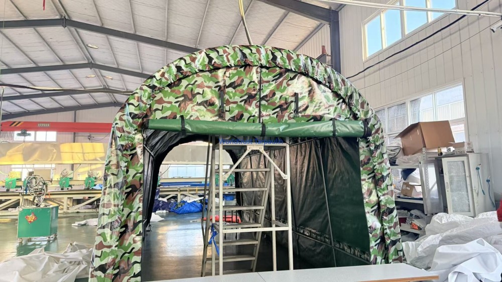 Vehicle Camouflage PVC Tent