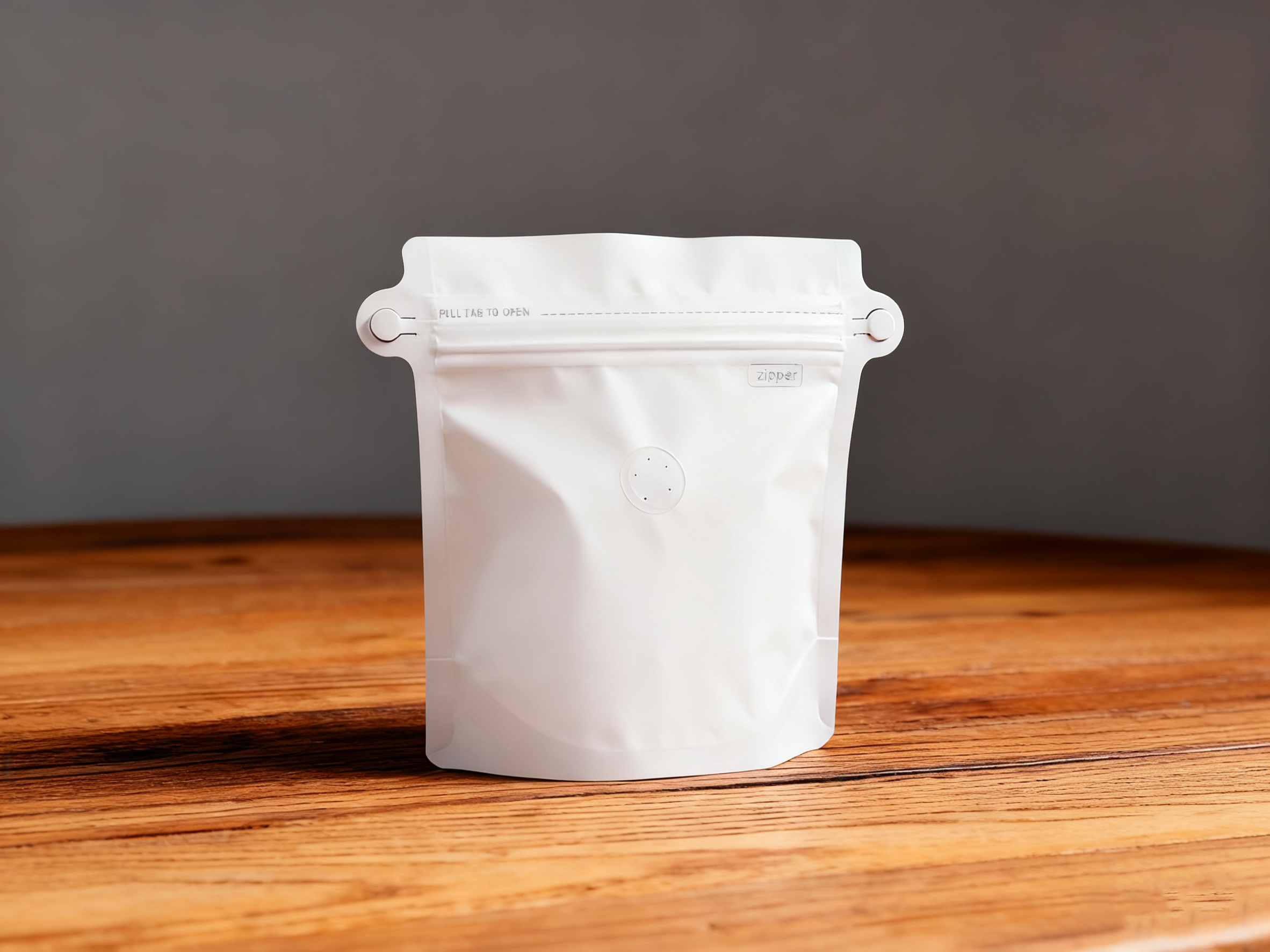 Self-Standing Side Pull Pocket