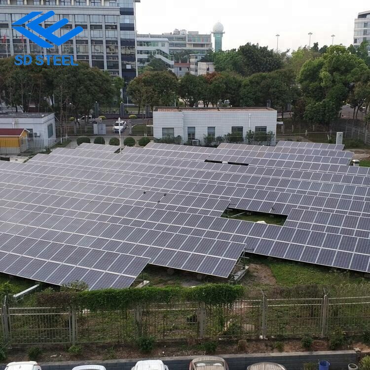 نظام مزرعة الطاقة الشمسية