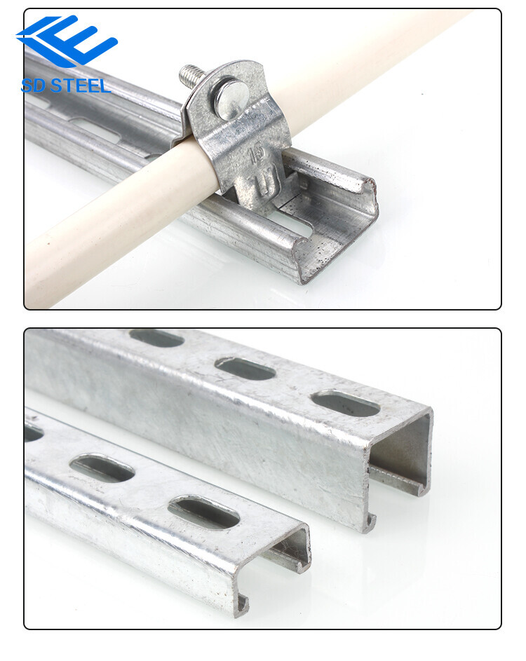 قوس الطاقة الشمسية المجلفن بالغمس الساخن