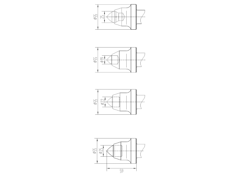 Cutting Picks for Roadheader