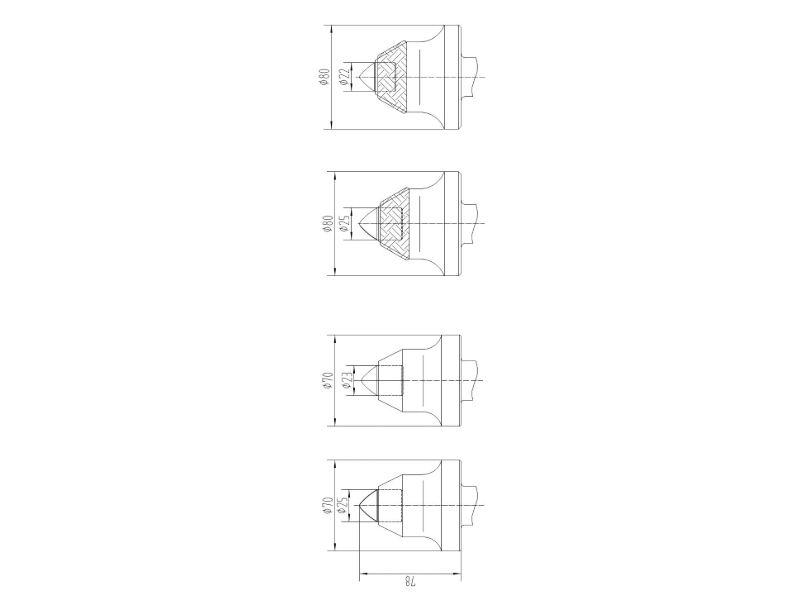 Cutting Picks for Roadheader