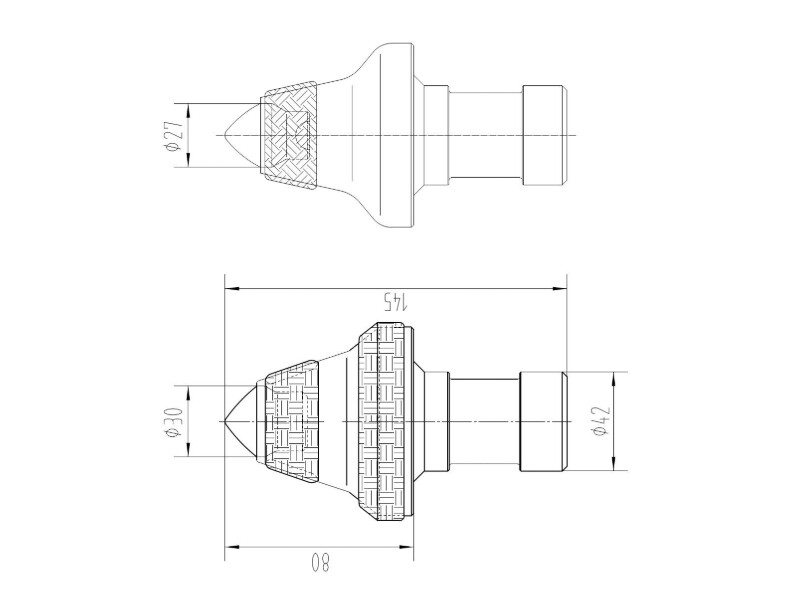 Cutting Picks for Roadheader