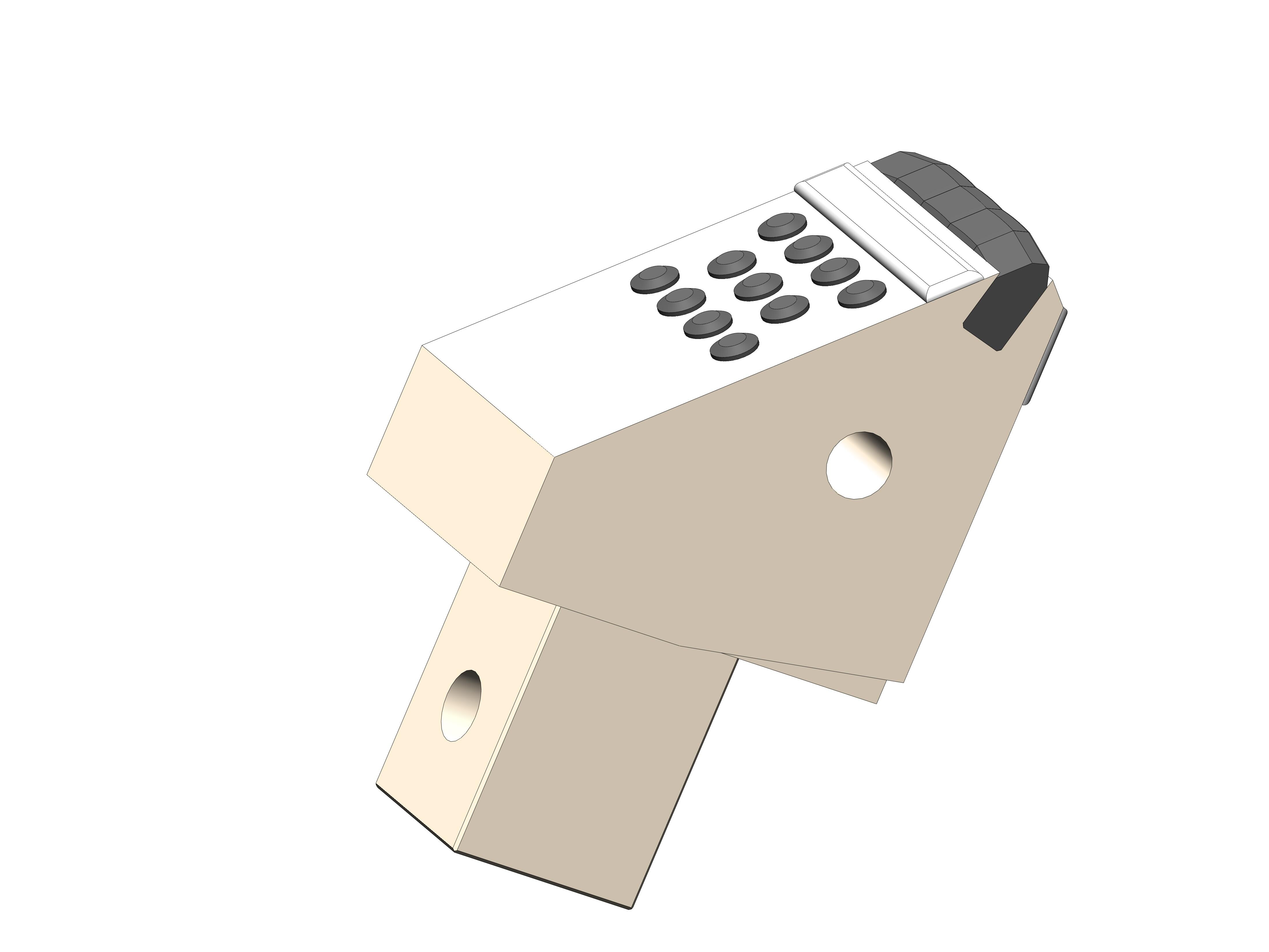 Square Shank Toothed Cutter