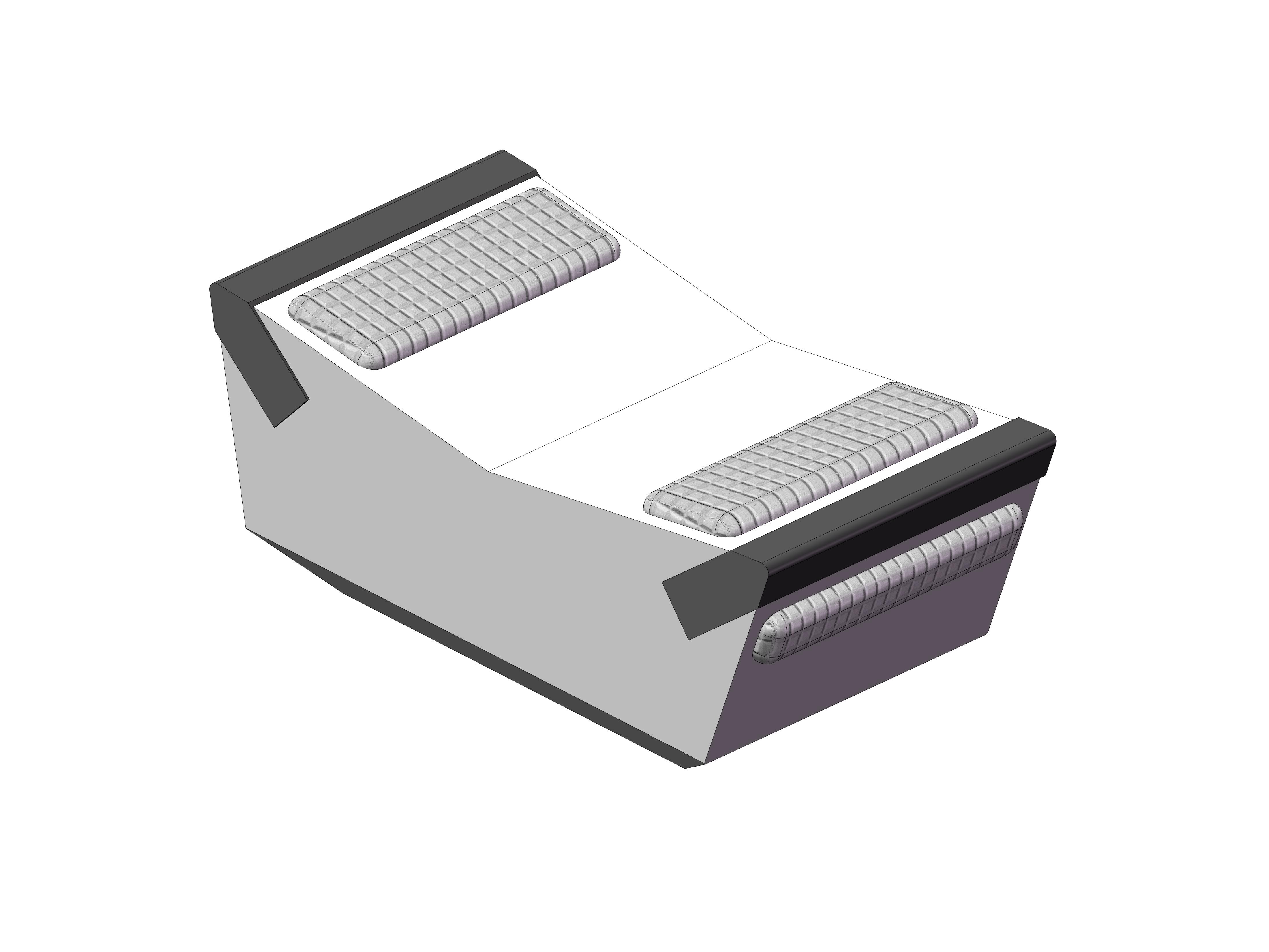 Double-Edged Scraper