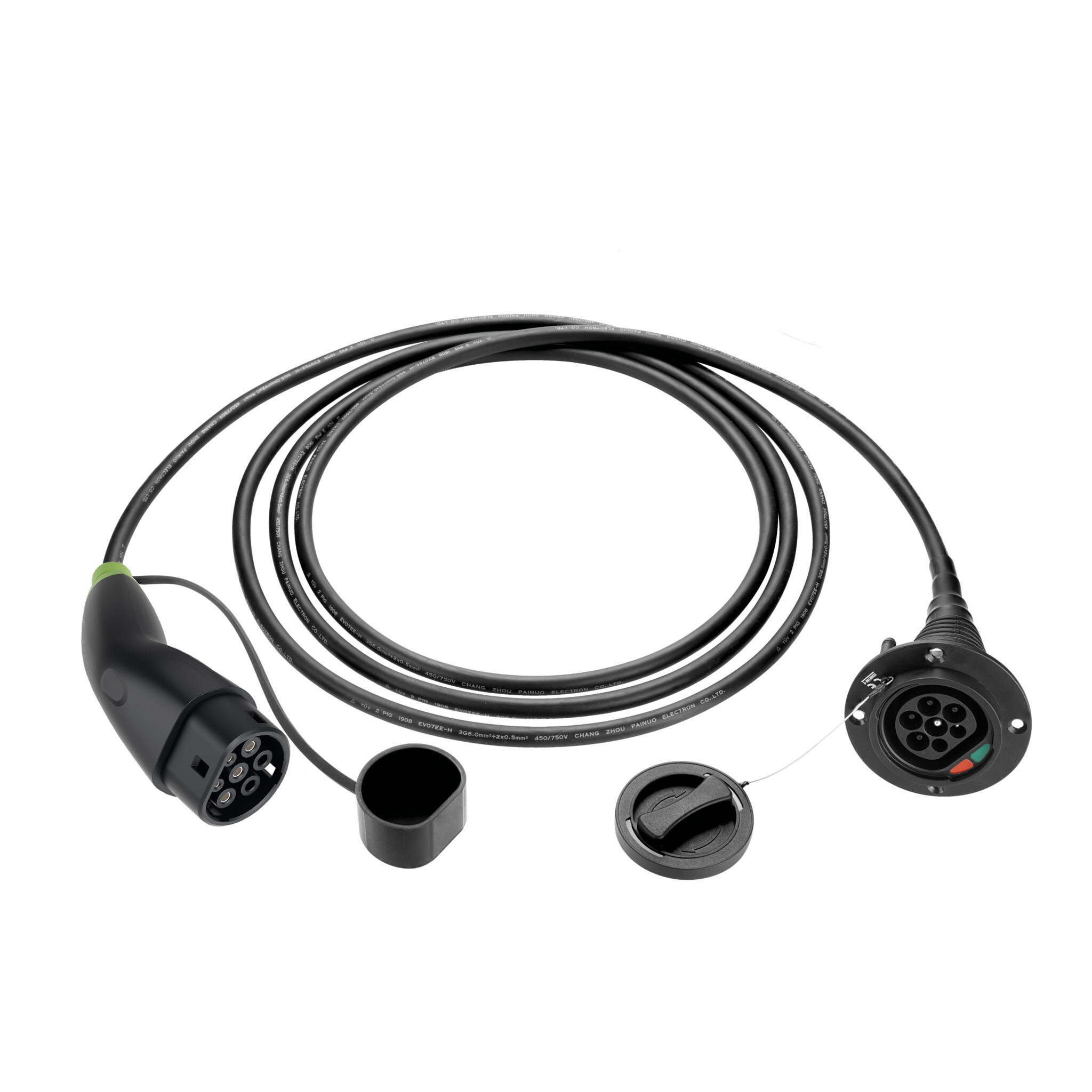 EVSEClub Type 2 Extension  Cable Max 22kw