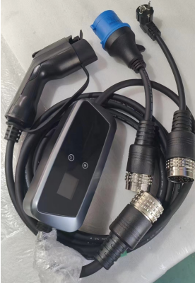 Mode 2 Portable EV Charger with Changeable Power Plugs