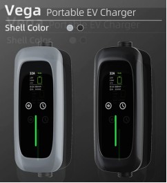 Cargador portátil para vehículos eléctricos Modo 2 con enchufes de alimentación intercambiables