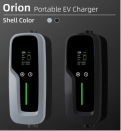 Cargador portátil para vehículos eléctricos Modo 2 con enchufes de alimentación intercambiables