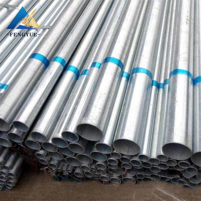  ST37-2 Galvanized Steel Round Pipe
