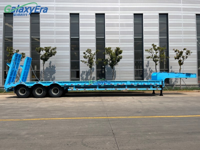 Remorque porteuse basse de 120 tonnes